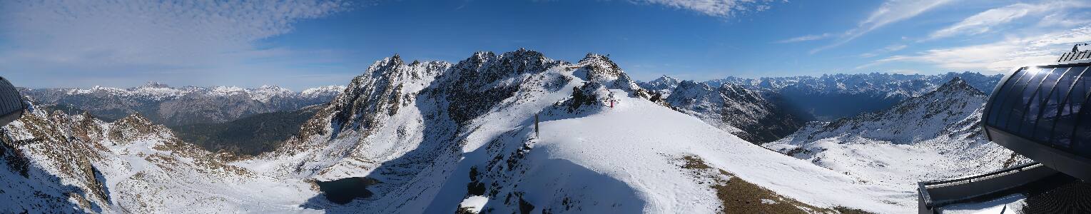 Silvretta Montafon | Panorama Bahn am Hochjoch