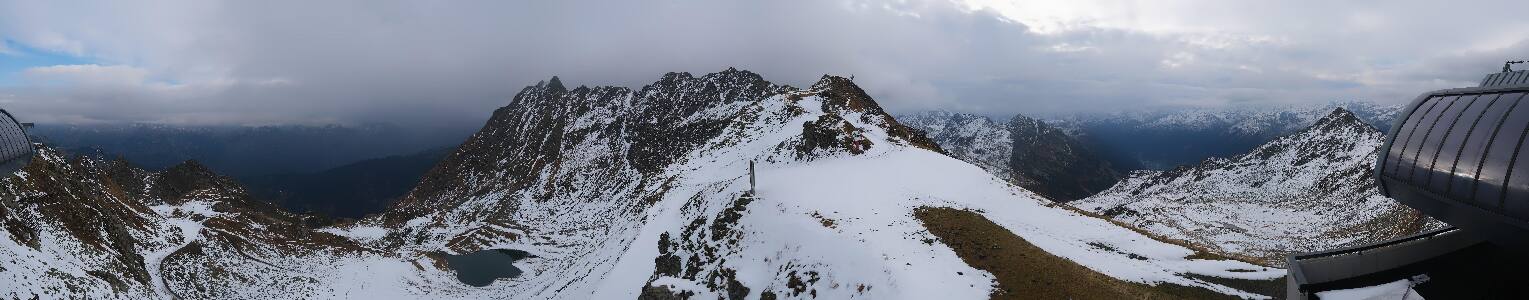 Silvretta Montafon Panorama Bahn am Hochjoch