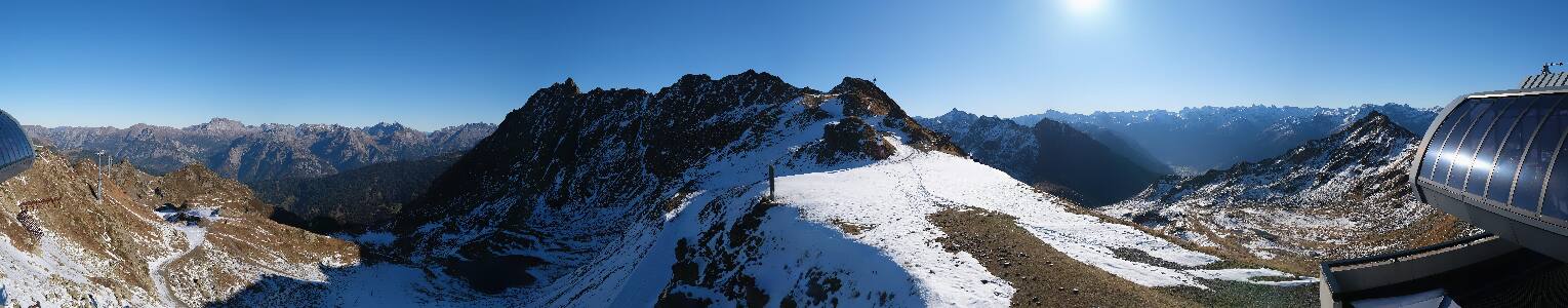 Silvretta Montafon | Panorama Bahn am Hochjoch