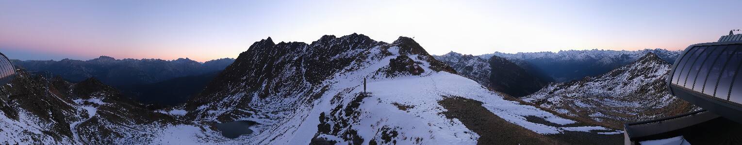 Silvretta Montafon Panorama Bahn am Hochjoch