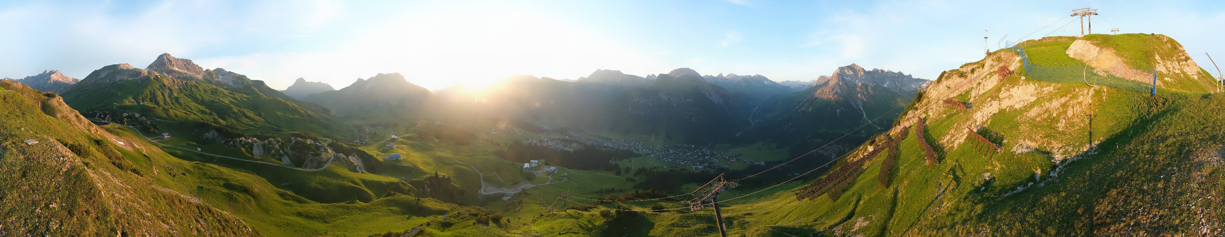 Kamera Lech-Zürs am Arlberg  Lech am Arlberg - Kriegerhornbahn